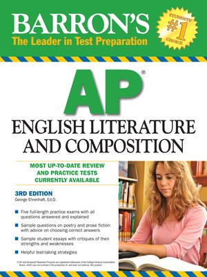 cover image of AP English Literature and Composition